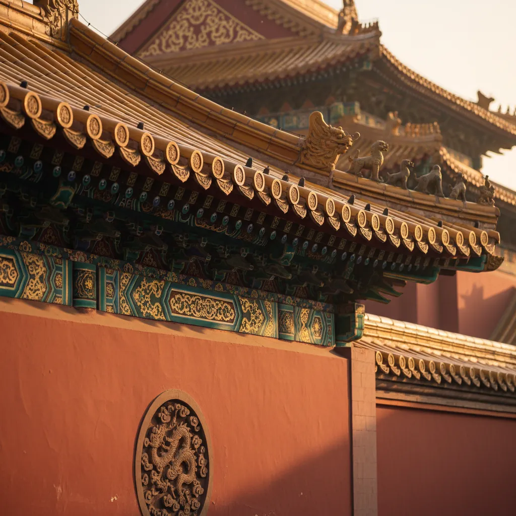 Forbidden City Architecture Detail