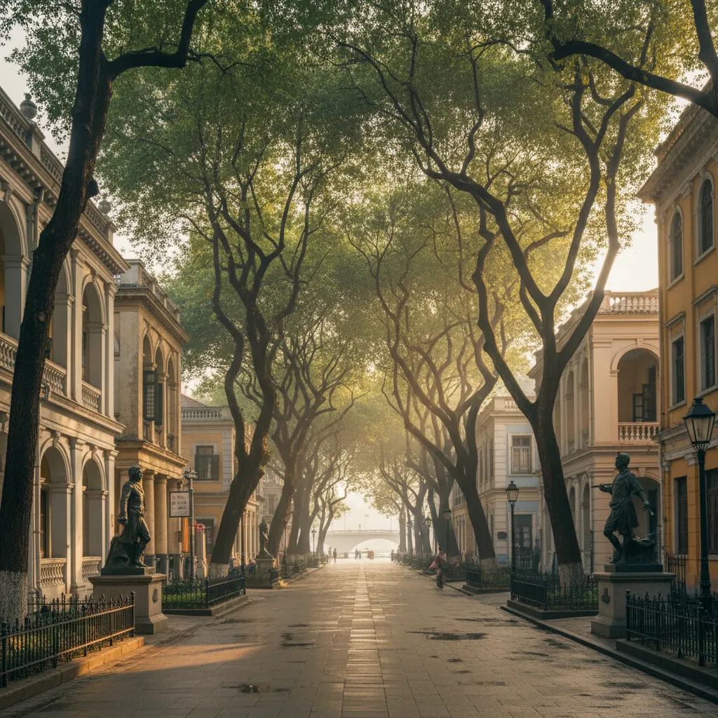 Shamian Island Architecture